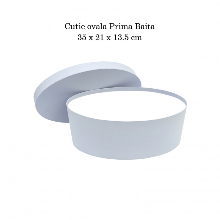 Cutie trusou botez ovala hartie lila [4]