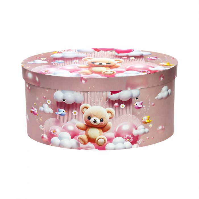 Cutie trusou botez ovala tiparita ursulet model 3 [2]