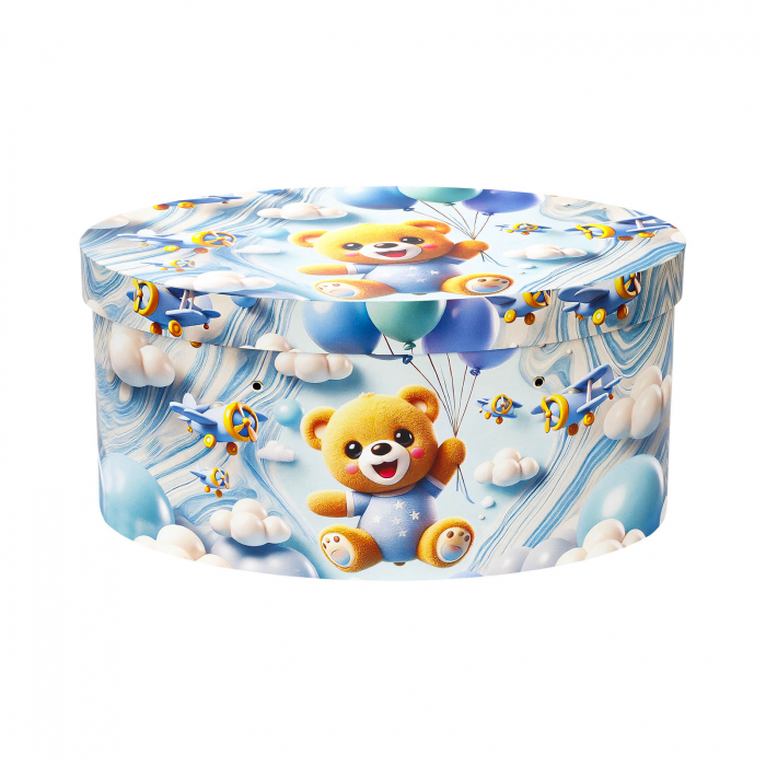 Cutie trusou botez ovala tiparita ursulet model 4 [2]