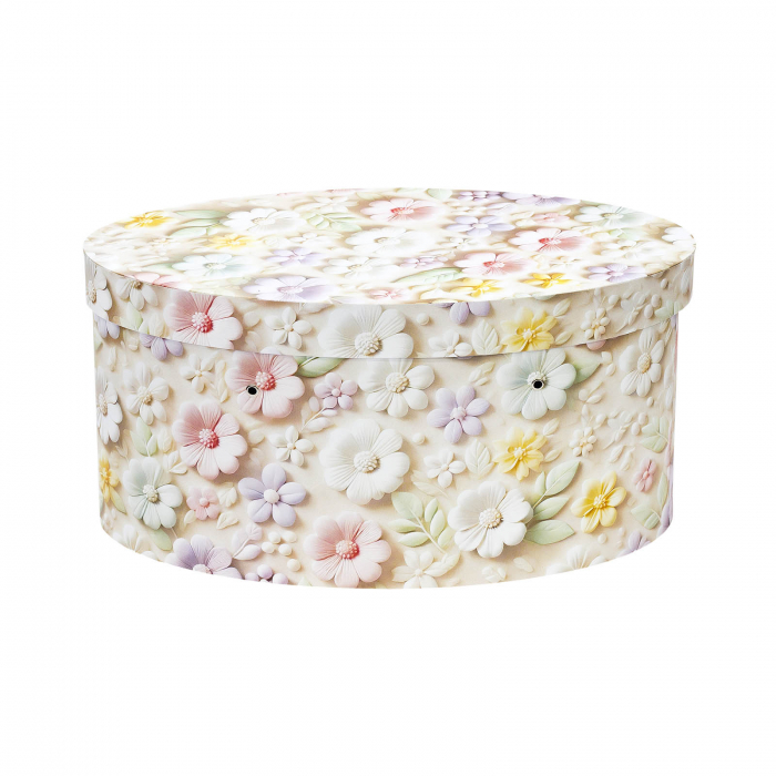 Cutie trusou botez ovala tiparita pastel [2]