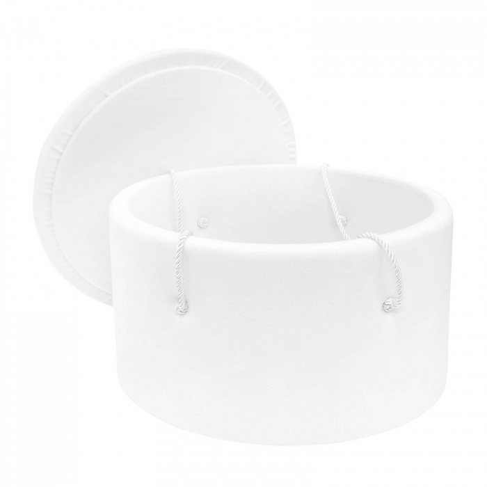 Cutie trusou botez rotunda buretata catifeaalba [2]