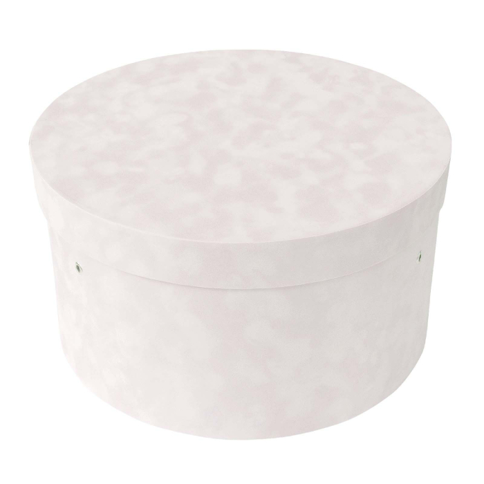 Cutie trusou botez rotunda catifea roz deschis [2]
