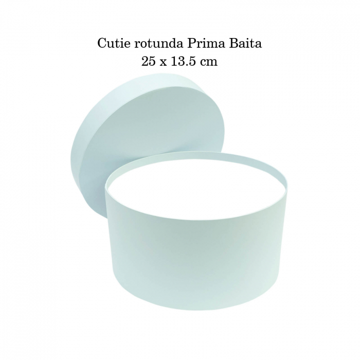Cutie trusou botez rotunda hartie blue pal [4]
