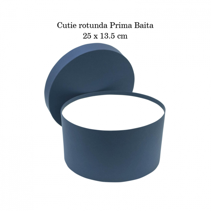 Cutie trusou botez rotunda hartie bluemarin [4]