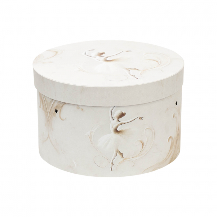 Cutie trusou botez rotunda tiparita balerina [2]