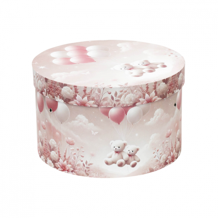 Cutie trusou botez rotunda tiparita doi ursuleti [2]