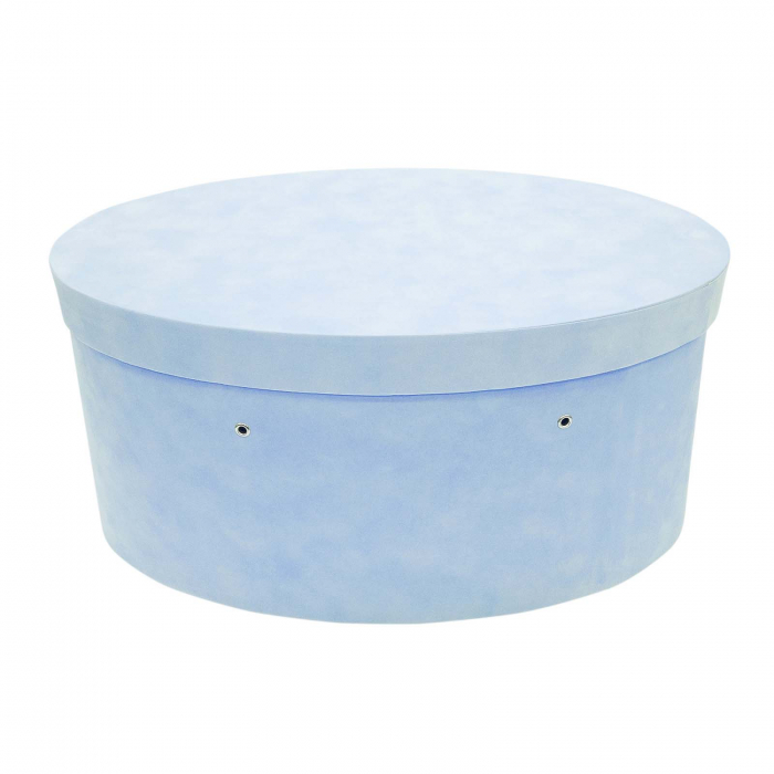 Cutie trusou botez ovala catifea blue rain [2]