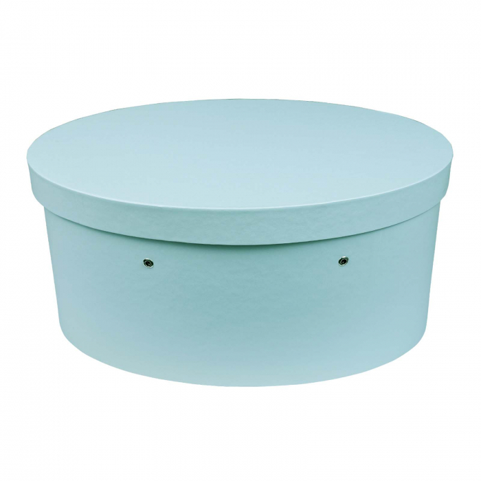 Cutie trusou botez ovala hartie blue [2]