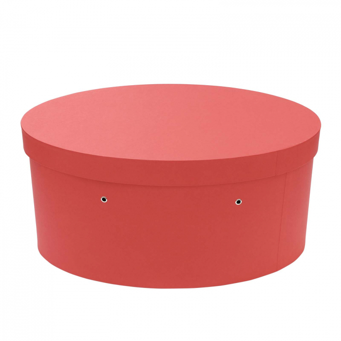 Cutie trusou botez ovala hartie rosie [2]