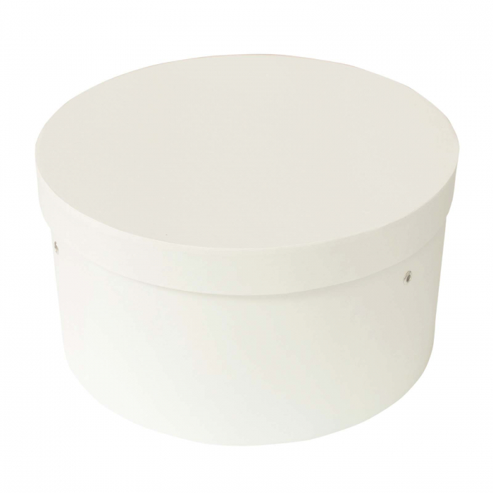 Cutie trusou botez rotunda hartie ivoire [2]