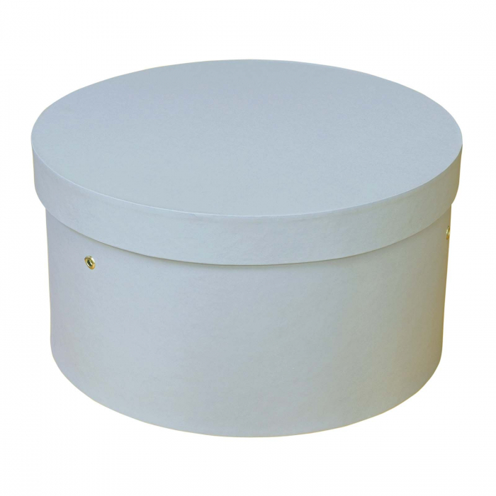 Cutie trusou botez rotunda hartie lila [2]