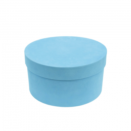 Cutie rotunda catifea lagoon pentru prima baita [1]