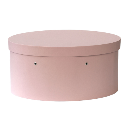 Cutie trusou botez ovala hartie roz prafuit [1]