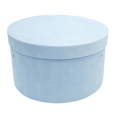 Cutie trusou botez rotunda catifea blue rain [1]