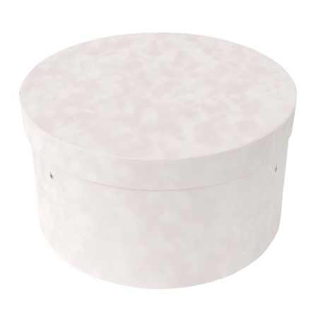 Cutie trusou botez rotunda catifea roz deschis [1]