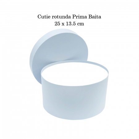 Cutie trusou botez rotunda hartie baby blue [2]