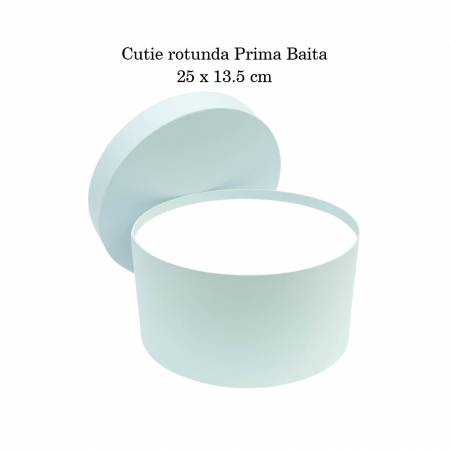 Cutie trusou botez rotunda hartie blue pal [3]