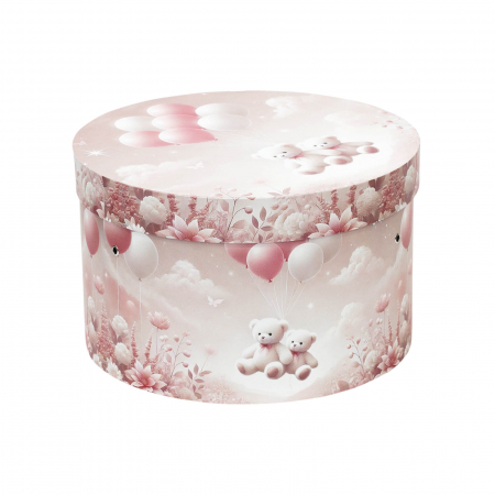 Cutie trusou botez rotunda tiparita doi ursuleti [1]