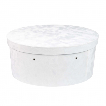 Cutie trusou botez ovala catifea alba [1]