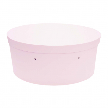 Cutie trusou botez ovala hartie roz [1]