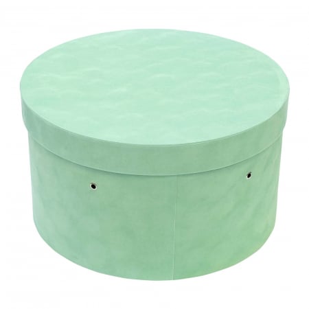 Cutie trusou botez rotunda catifea jade [1]