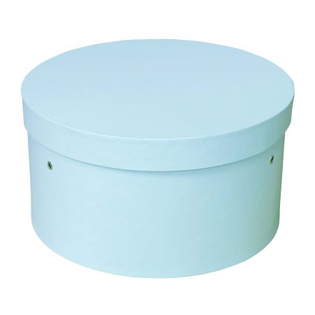 Cutie trusou botez rotunda hartie blue [1]