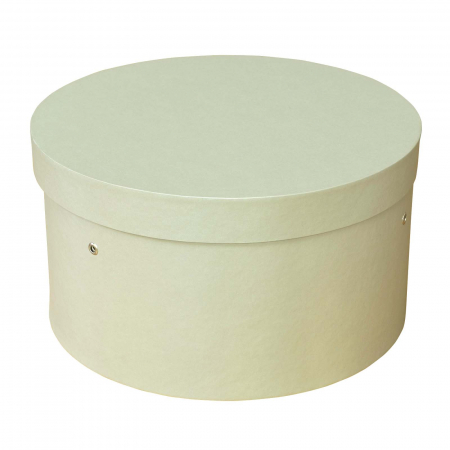 Cutie trusou botez rotunda hartie champagne sidef [1]