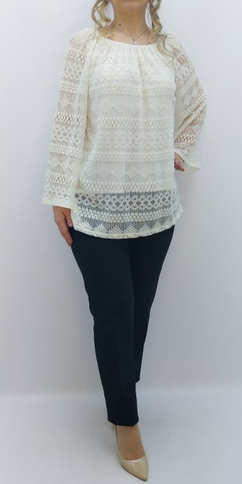 BLUZA DANTELA TIP IE STILIZATA [3]