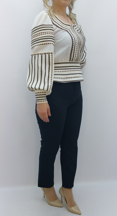 BLUZA TRADITONALA POPULARA STILIZATA CU BASC [2]