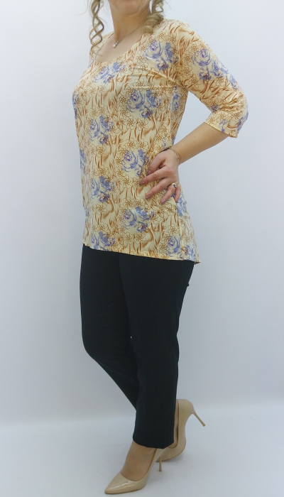 BLUZA  LICRA GALBENA [2]