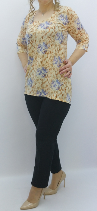 BLUZA  LICRA GALBENA [3]