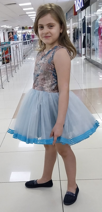 rochie organza azurie [2]