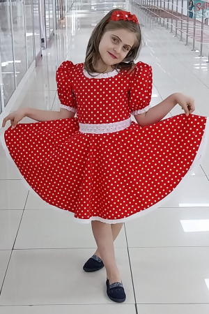 Carnaval - Rochita rosie buline fete