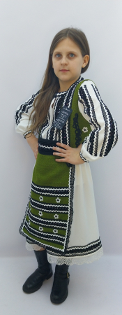 UNICAT COSTUM TRADITIONAL POPULAR STILIZAT VERDE [2]