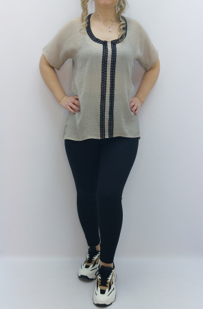 BLUZA TRADITIONAL POPULARA BEJ 2 [1]