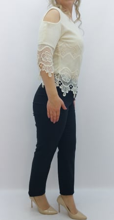 BLUZA STILIZATA CU BORDURA [1]