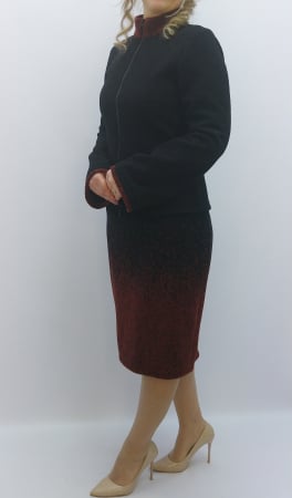COSTUM DAMA DEGRADE GRENA [2]