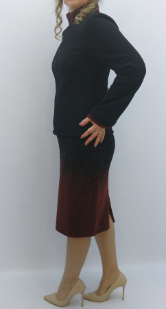 COSTUM DAMA DEGRADE GRENA [1]
