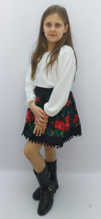 FUSTA TRADITIONALA POM POM [1]