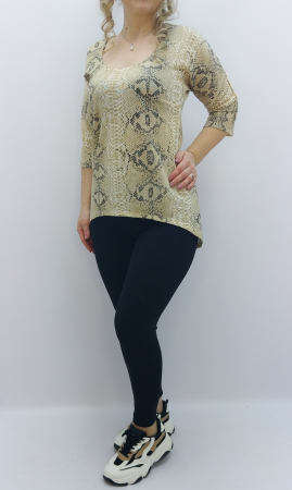 casual adulti - bluza-dama-eleganta-bej-animal-print-maneca-trei-sferturi-casual-office-DADAS-Constanta-producator-roman.jpg