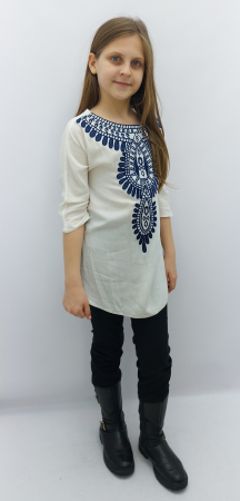 casual copii - bluza-tip-ie-alba-cu-broderie-albastra-fete-camasa-traditionala-atelier-dadas-doraly-constanta.jpg