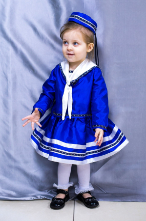 carnaval copii - costum marinar fata