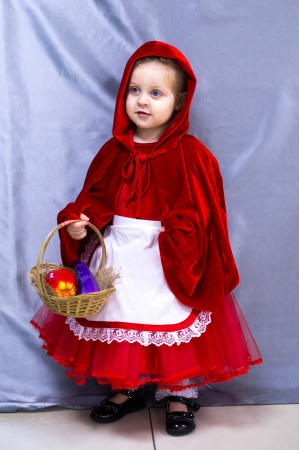 carnaval copii - Costum Scufita Rosie