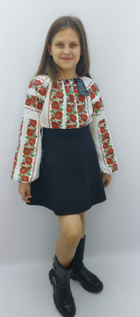 Traditional copii - ie-traditionala-fete-camasa-populara-copii-brodata-trandafiri-rosii-bumbac-panza-topita-fabricat-in-romania-atelier-dadas-constanta-doraly.jpg