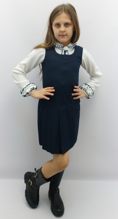 casual copii - sarafan-scoala-bleumarin-fete-uniforma-scolara-clasa-pregatitoare-liceu-atelier-dadas-constanta-doraly.jpg