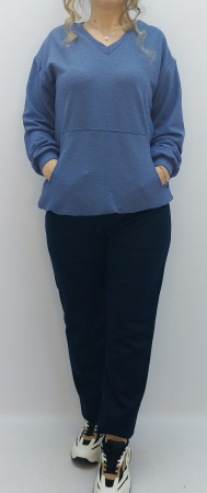 casual adulti - Trening-dama-gri-bleo-pantalon-negru-dadas-constanta.jpg