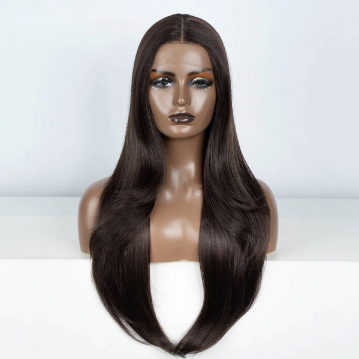Peruca C1030 FRONT LACE Satena Cu Par Drept [1]