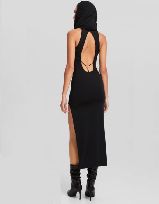 Rochie C1616 Desert Cu Gluga [1]