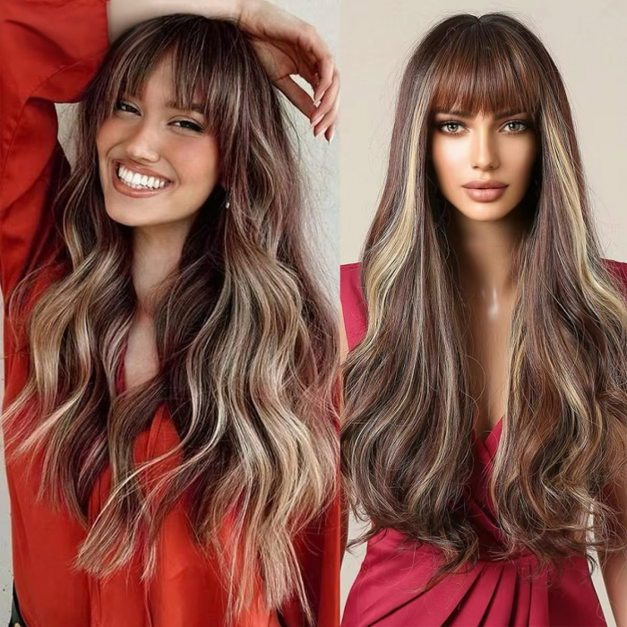 Peruca C1349 Satena Ombre Cu Suvite Blonde [1]