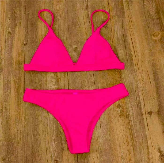 Costum de Baie C736 Pink Green Lady [4]